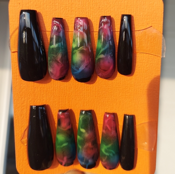 Black Dragon Nails